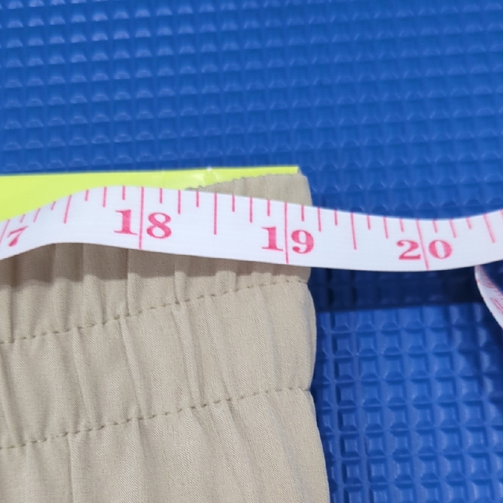 Beige Drawstring Shorts - Picture 5 of 15